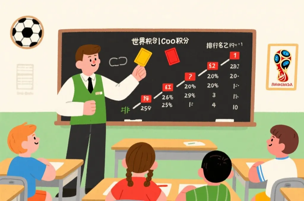 2026世界杯积分规则下载：一篇让新球迷秒懂的积分规则小白入门文